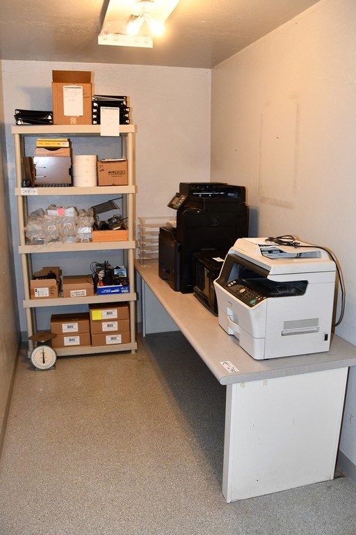CONTENTS OF COPY ROOM, CABINET WITH ITEMS ON NOT INCLUDED IN THIS LOT