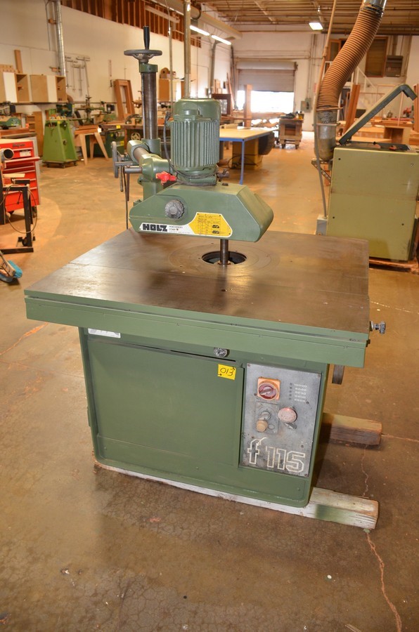 Casadei "F 115" Sliding Table Shaper with Holz Powerfeeder