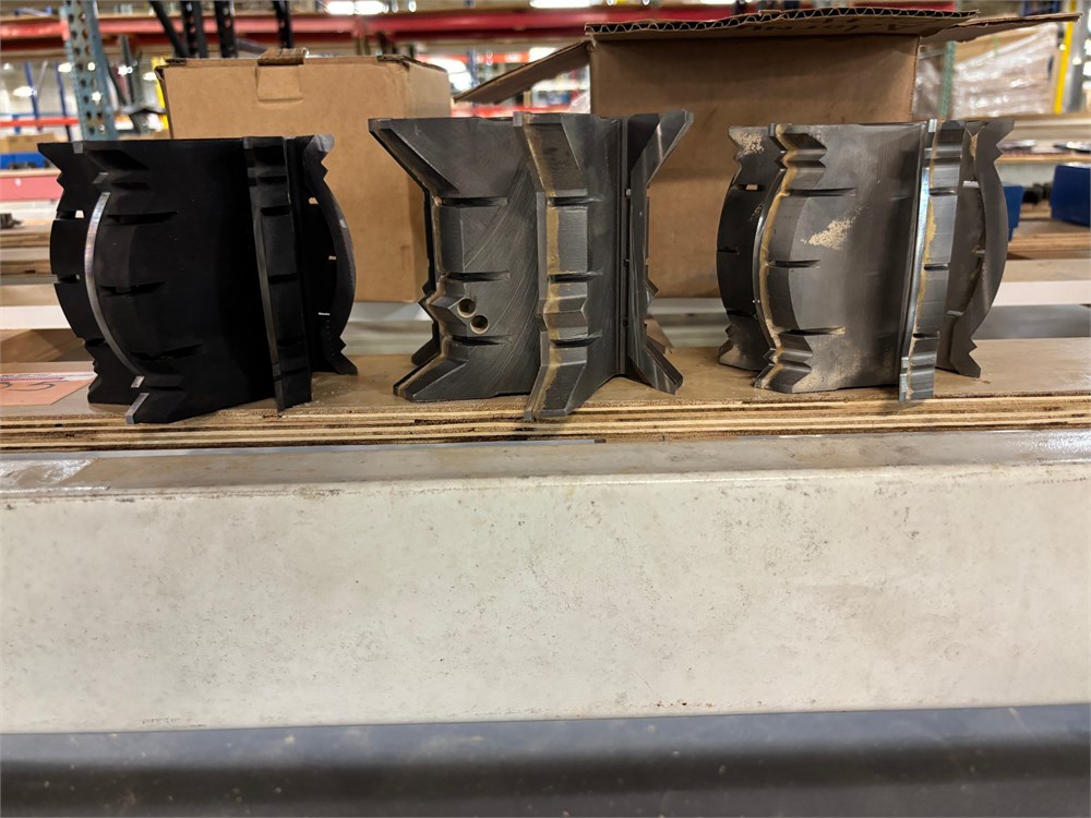 Lot of Cutter Heads - Qty (3) - as pictured