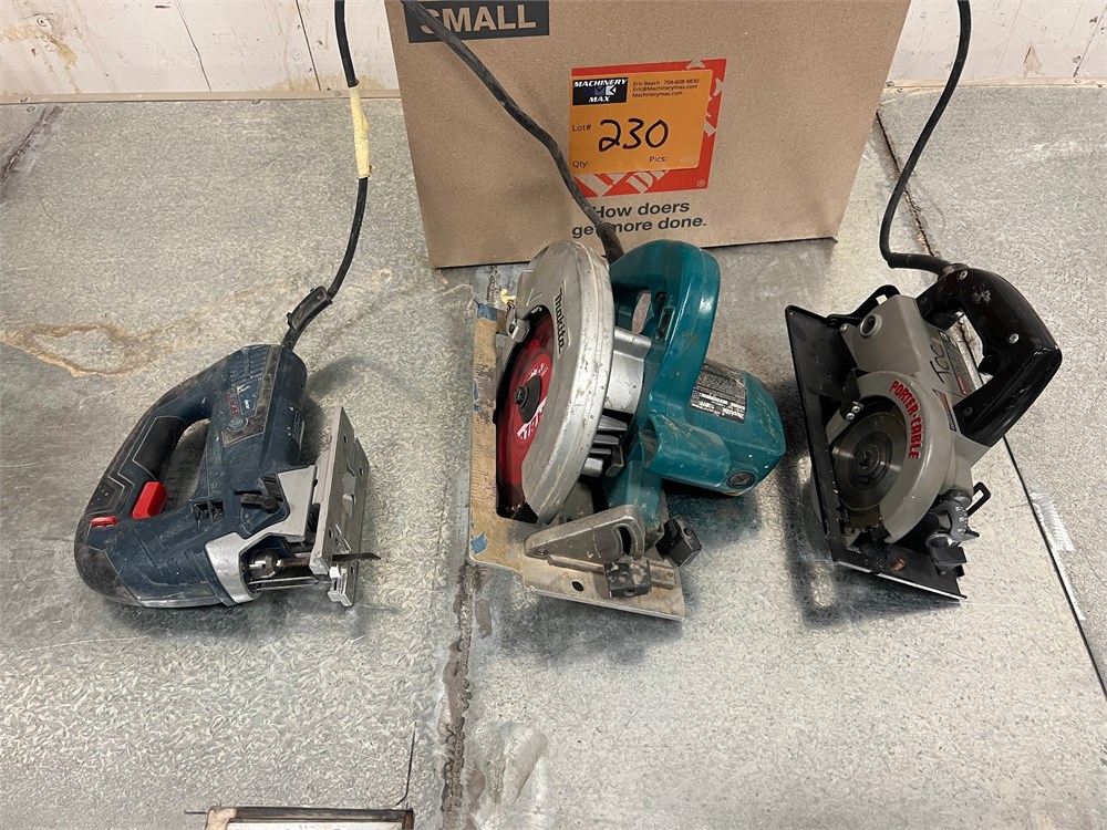 Lot of Power Saws - Qty (3)