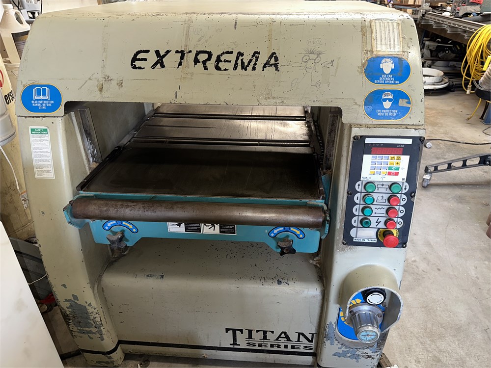 Extrema "XP-126T" Industrial Wood Planer