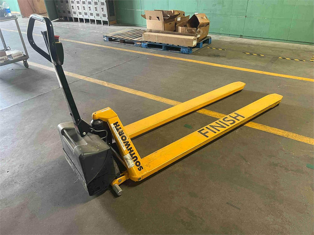 Southworth Pallet Jack w/Electric Raise/lower