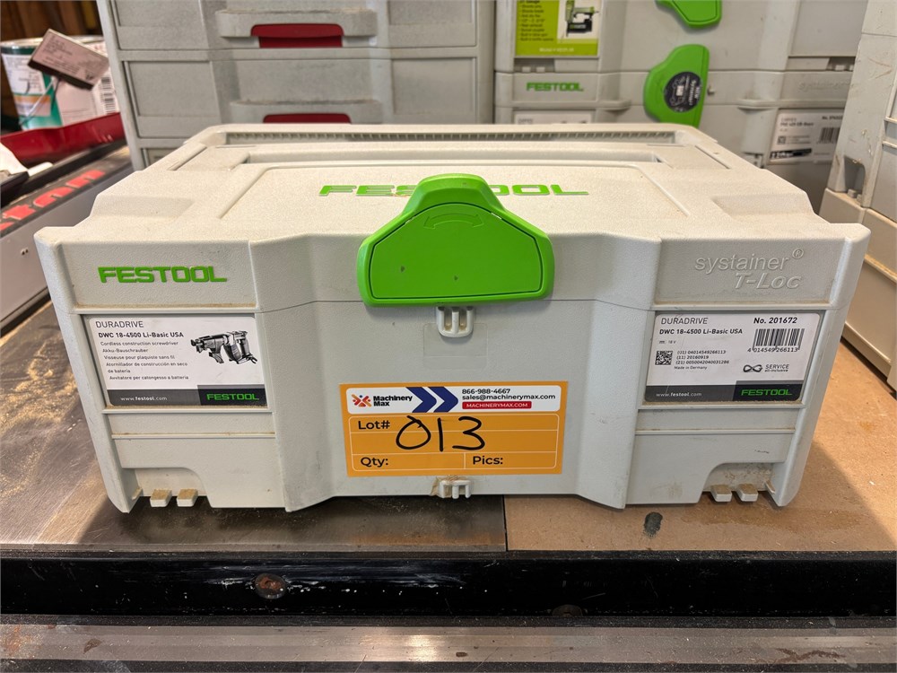 Festool DURADRIVE "DWC 18-4500 Li" as pictured