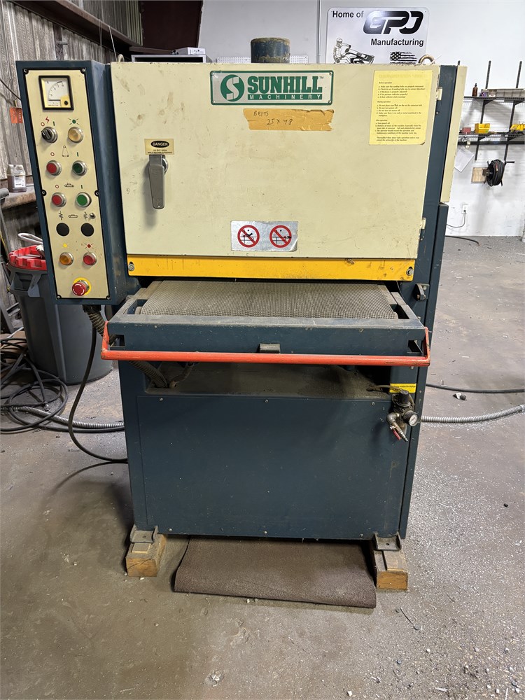 Sunhill Machinery "SDS-25" Wide Belt Sander