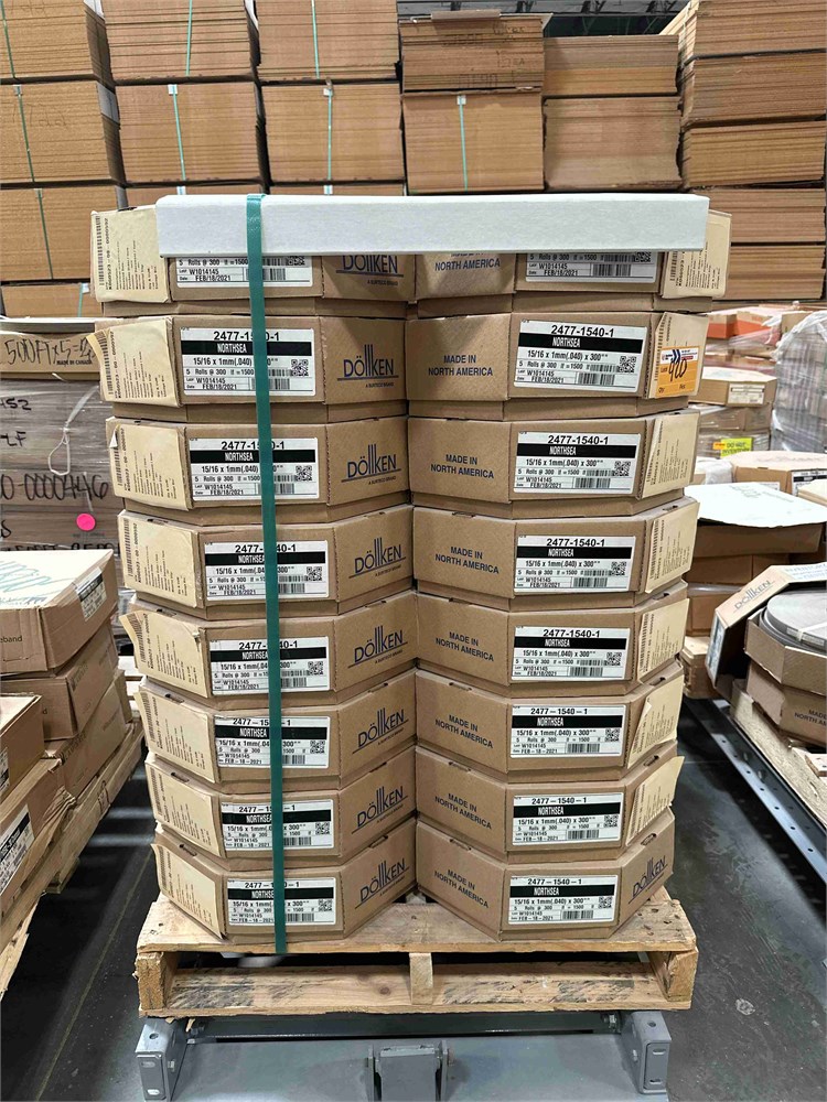 Pallet of Dollken Edgebanding