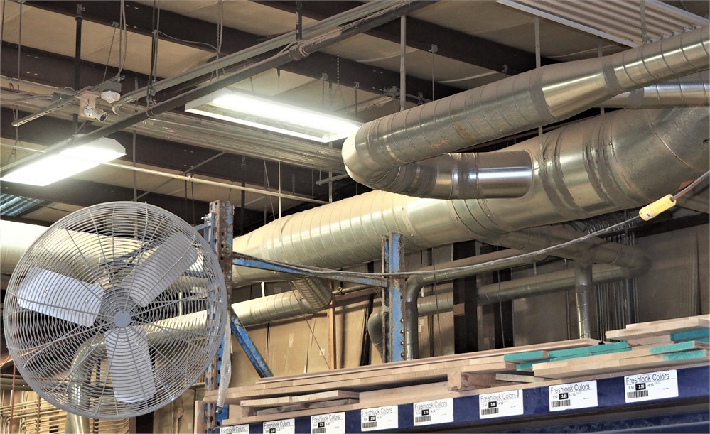 DUCTING THROUGHOUT SHOP