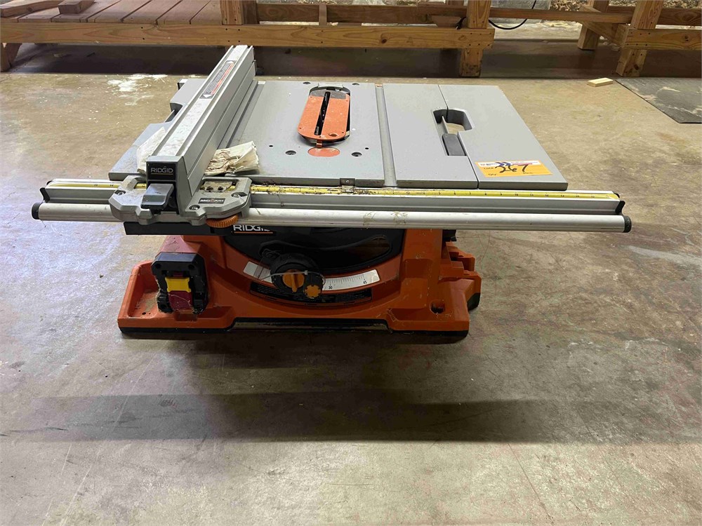 Ridgid "R4510" Table Saw