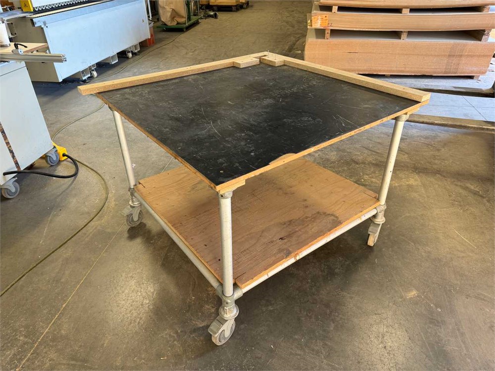 Wooden Work Bench/Cart