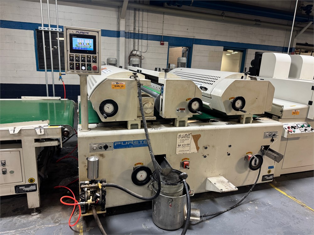 Foshan Purete "PRT-F3113" 3-Station Roll Coating Machine