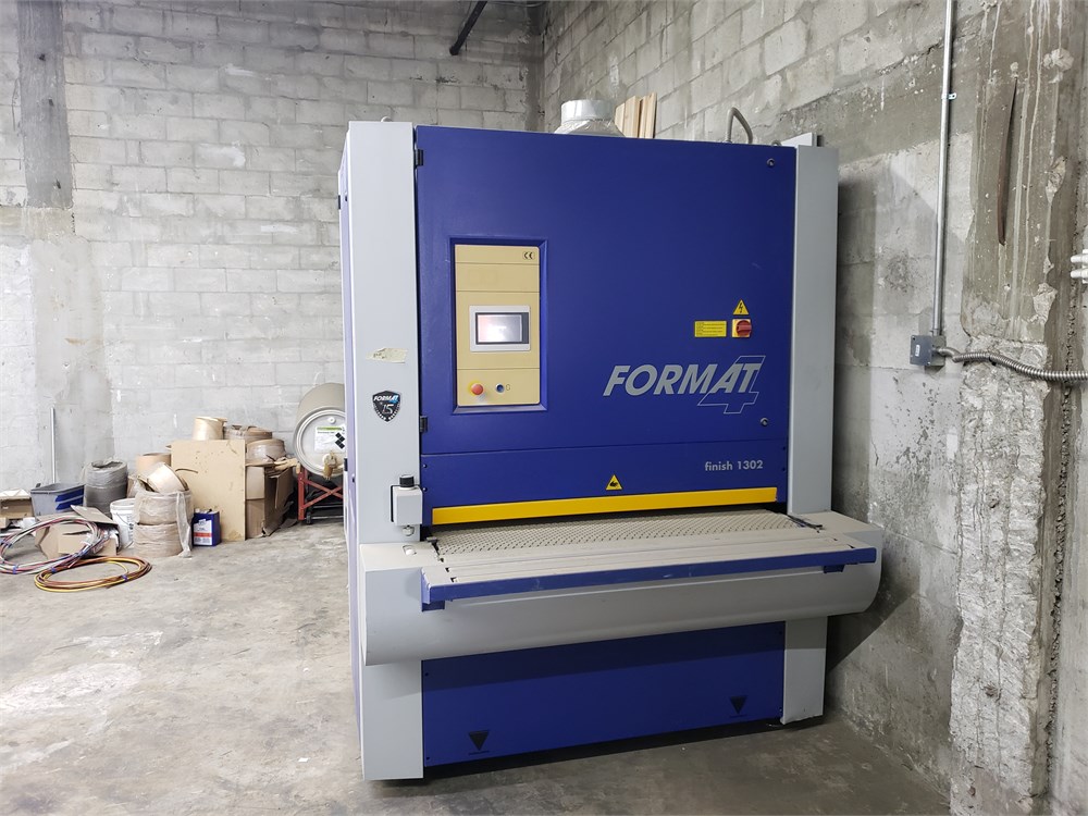 Felder "Format 4 Finish 1302" - 2- Head Wide Belt Sander