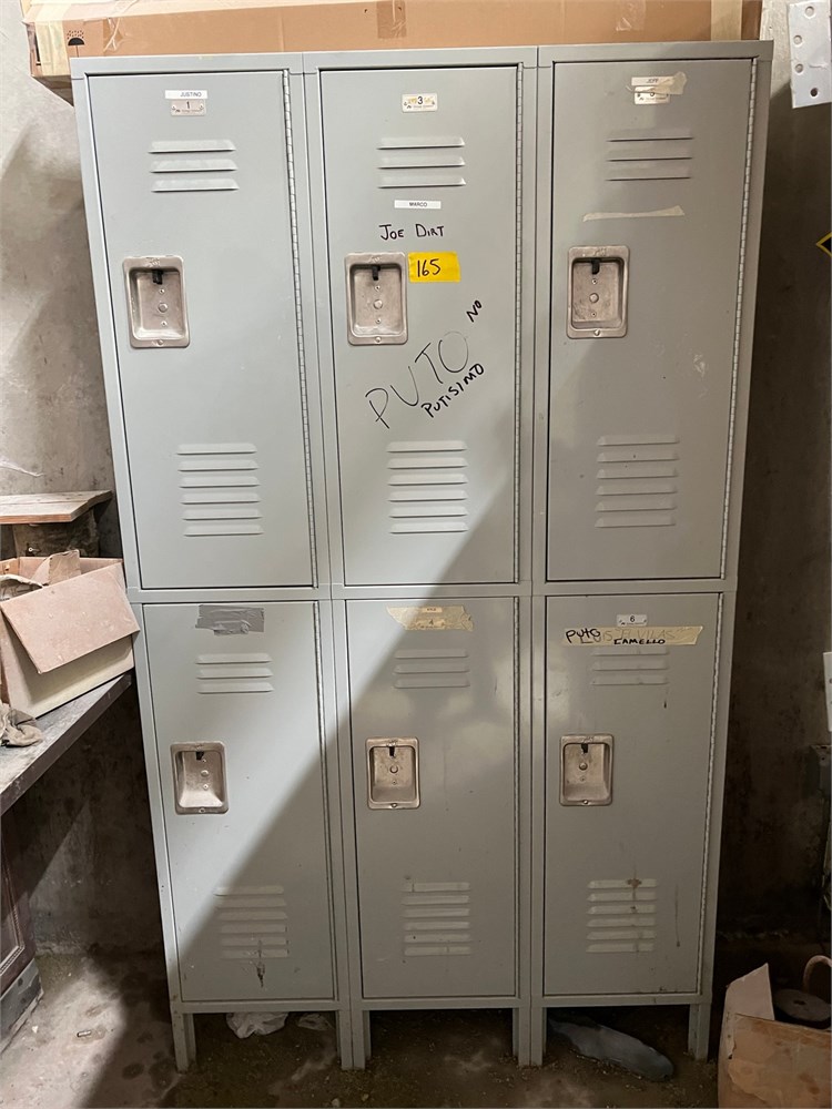 Lockers - 45" x 15" x 78"