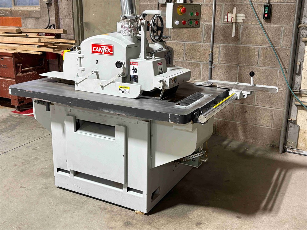 Cantek "C12RSH" Straight Line Rip Saw