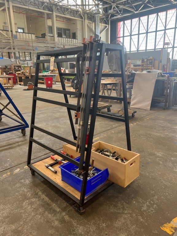 A-Frame Cart & Clamps - as pictured