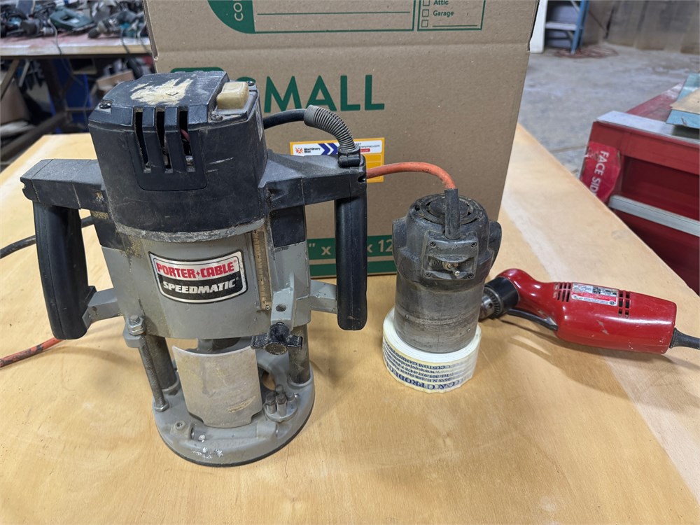 Porter Cable Routers & Drill