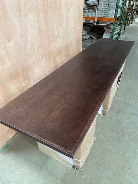 8' Wood Desk Tops (kona)