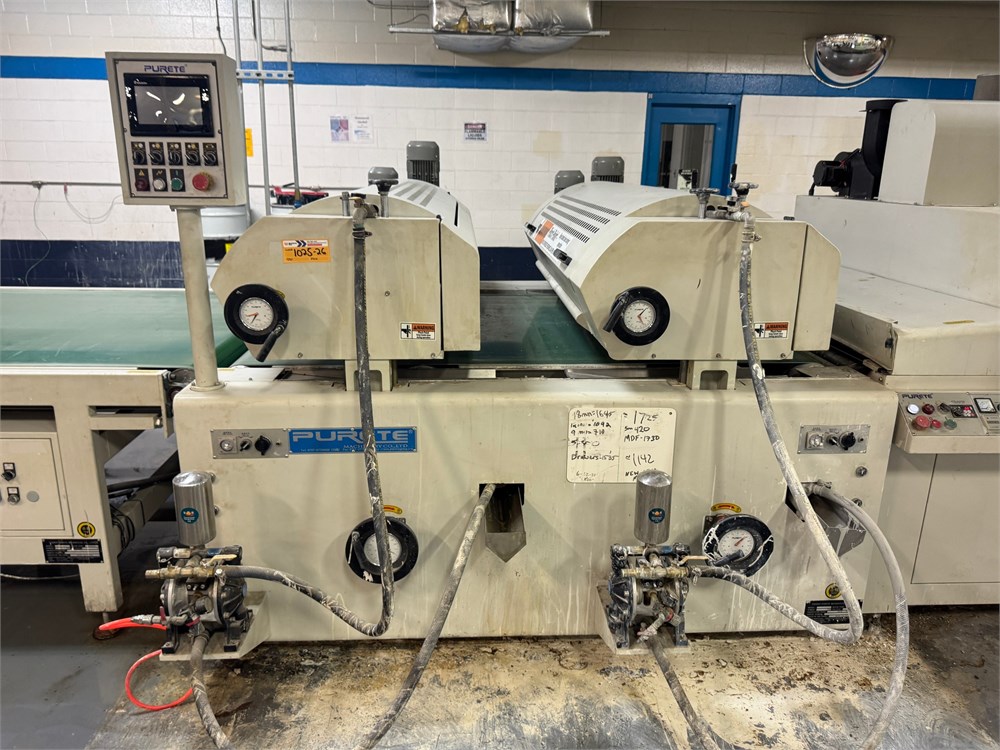 Foshan Purete "PRT-F3113" 2-Station Roll Coating Machine