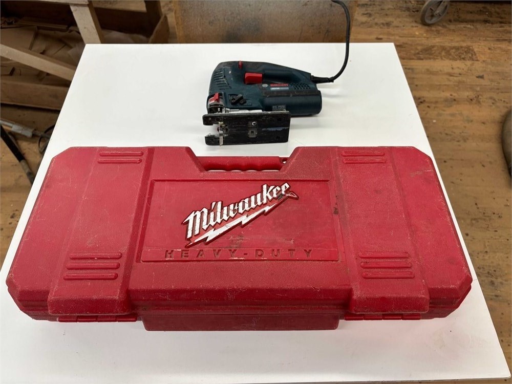 Milwaukee Sawzall Reciprocating Saw and Bosch Jigsaw