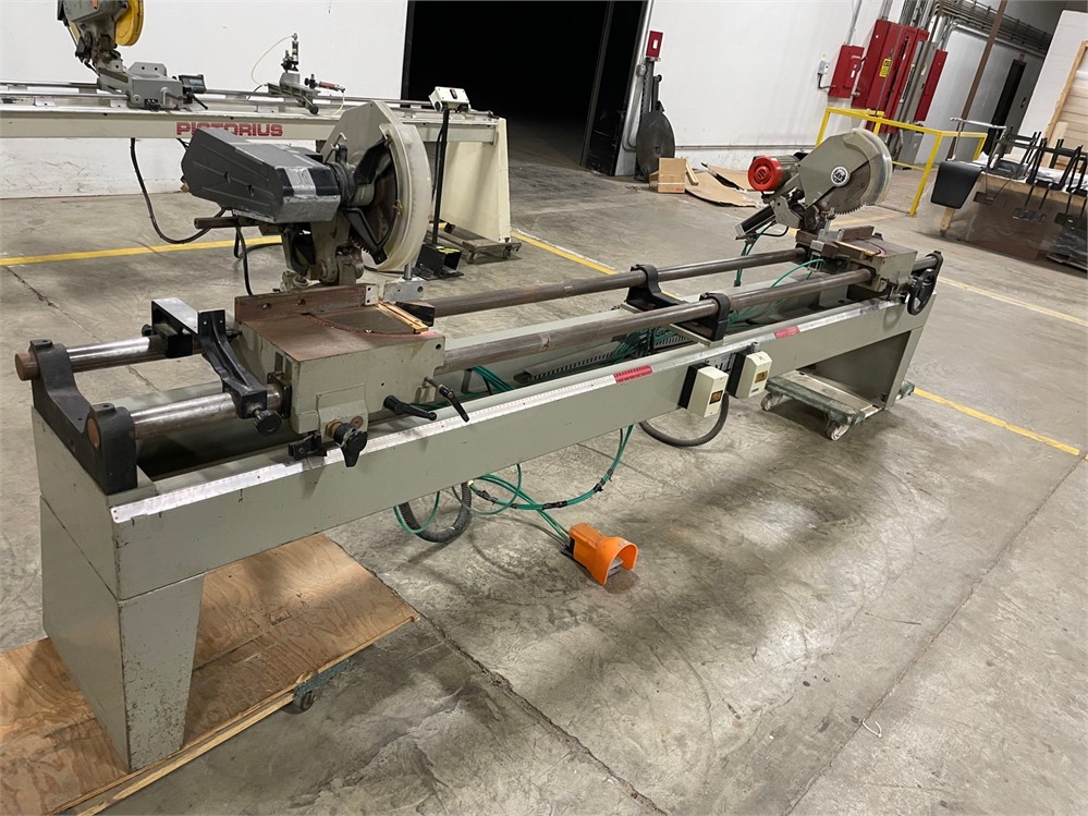 Omga "TR2" Double Cut-off Miter Saw