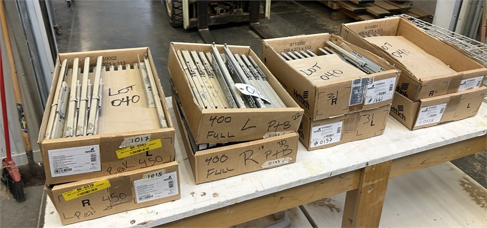 Lot of "Hettich" Drawer Slides - Durham, ON