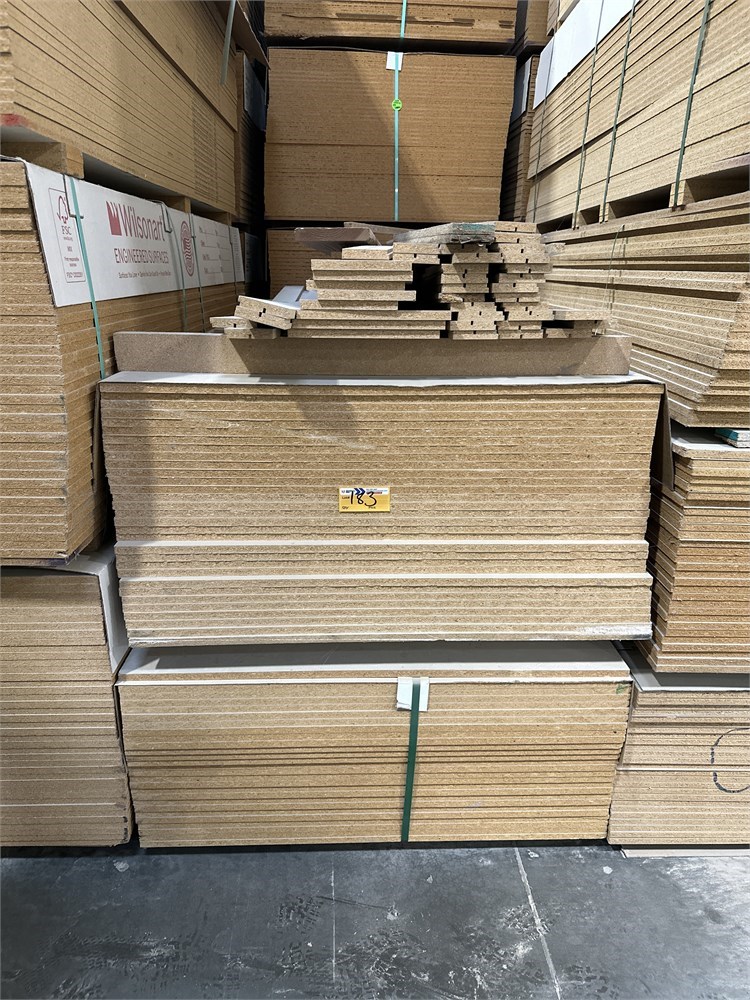 (2) Bundles of Particleboard Panels