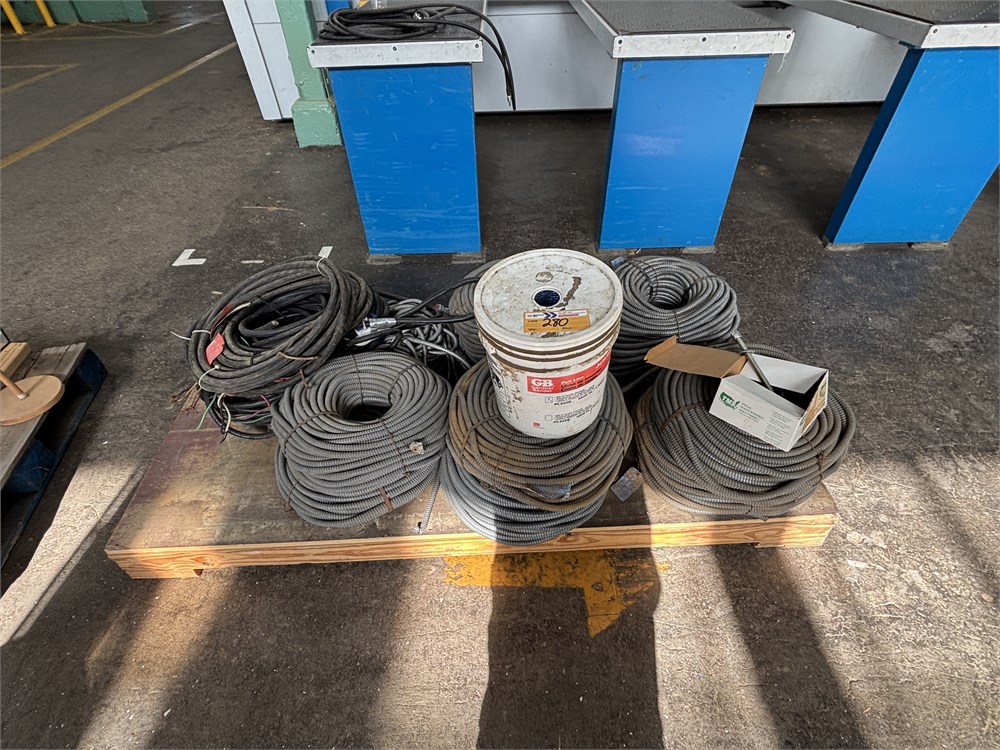 Misc Steel Conduit/Wires - As Pictured