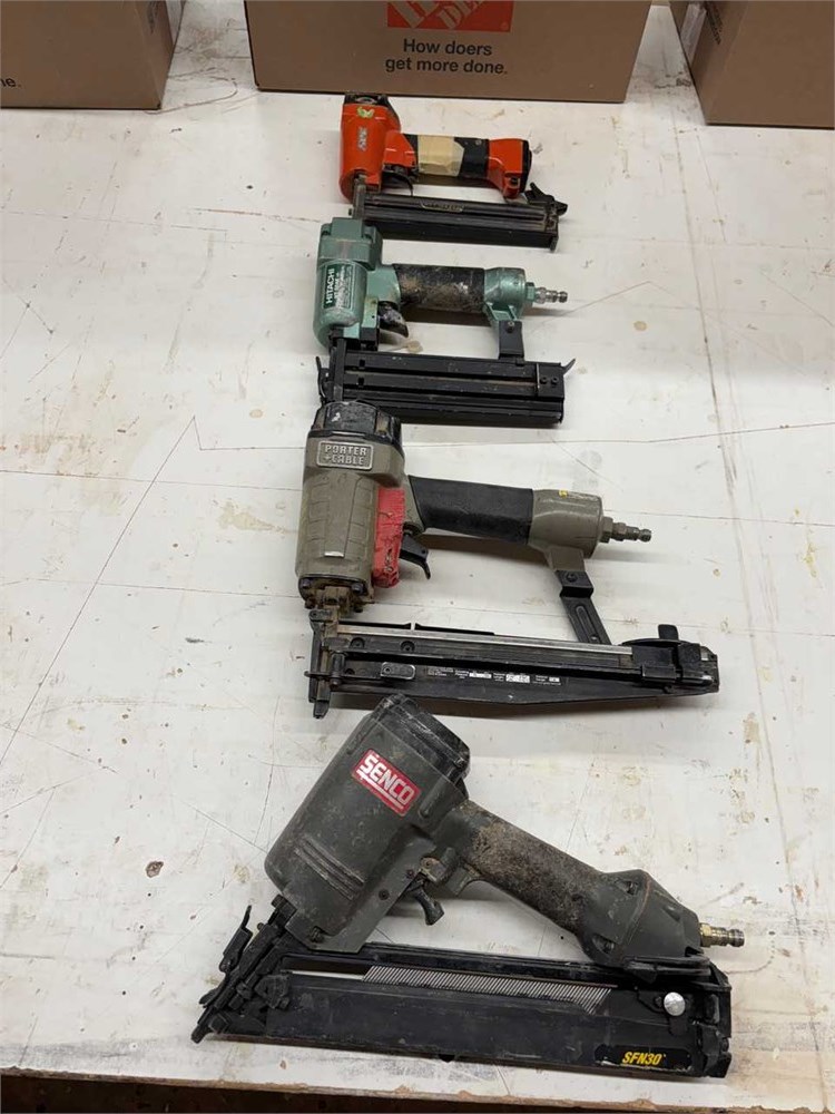 Lot of Pnuematic Nailers