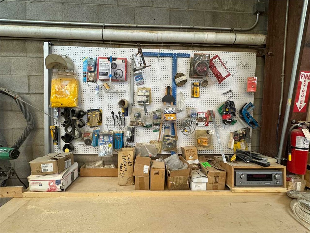 Contents of Pegboard