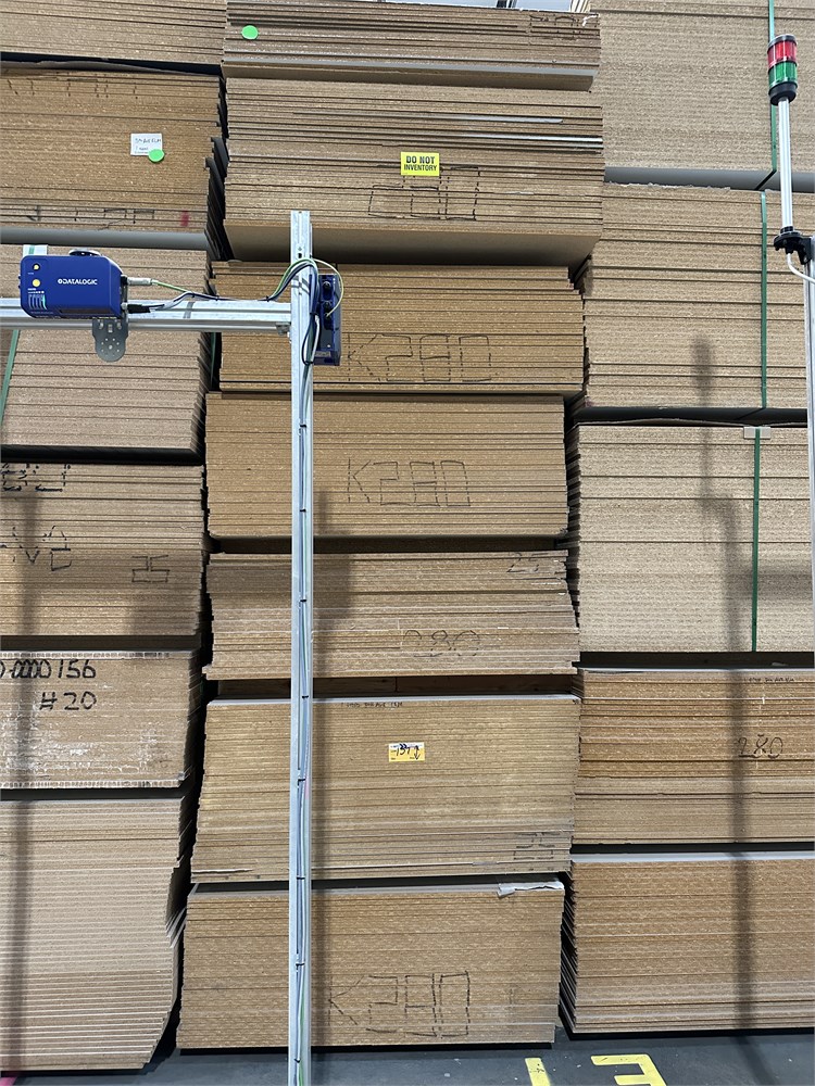 (7) Bundles of Particleboard Panels