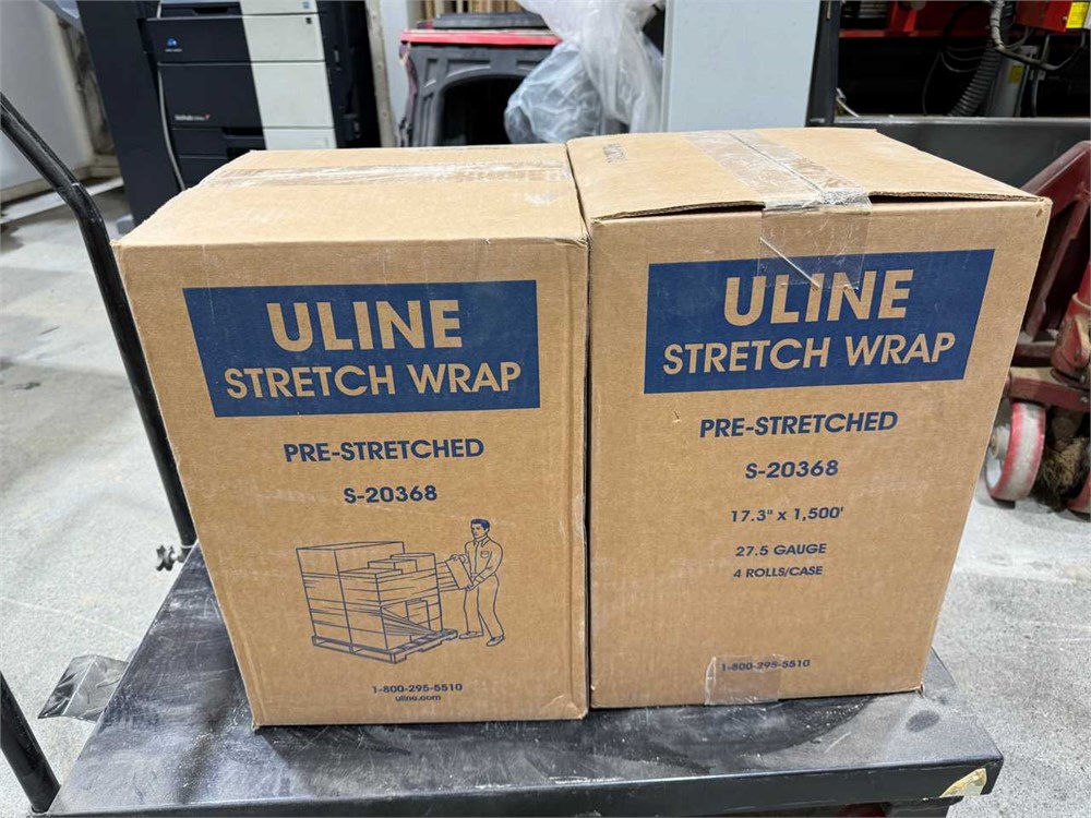 Two (2) Boxes of Stretch Wrap