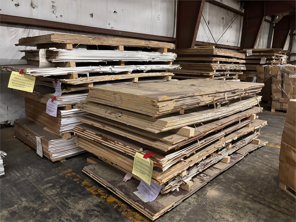 Lot of various sheet goods - as pictured