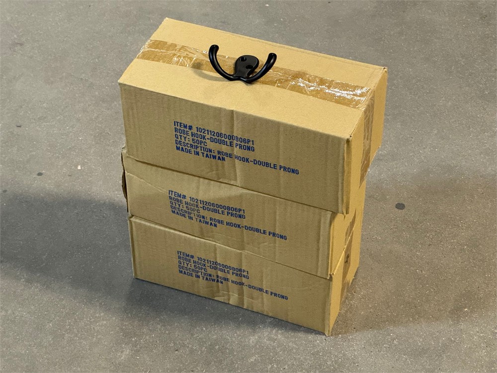 (150) Small Black Hooks