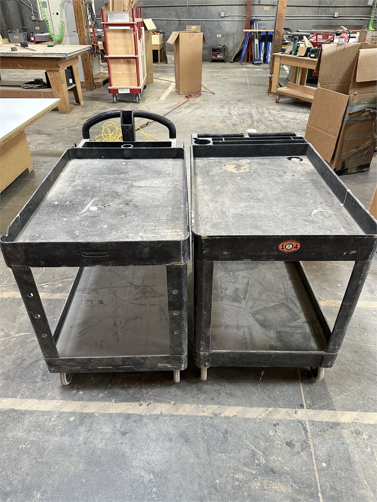(2) Material Carts