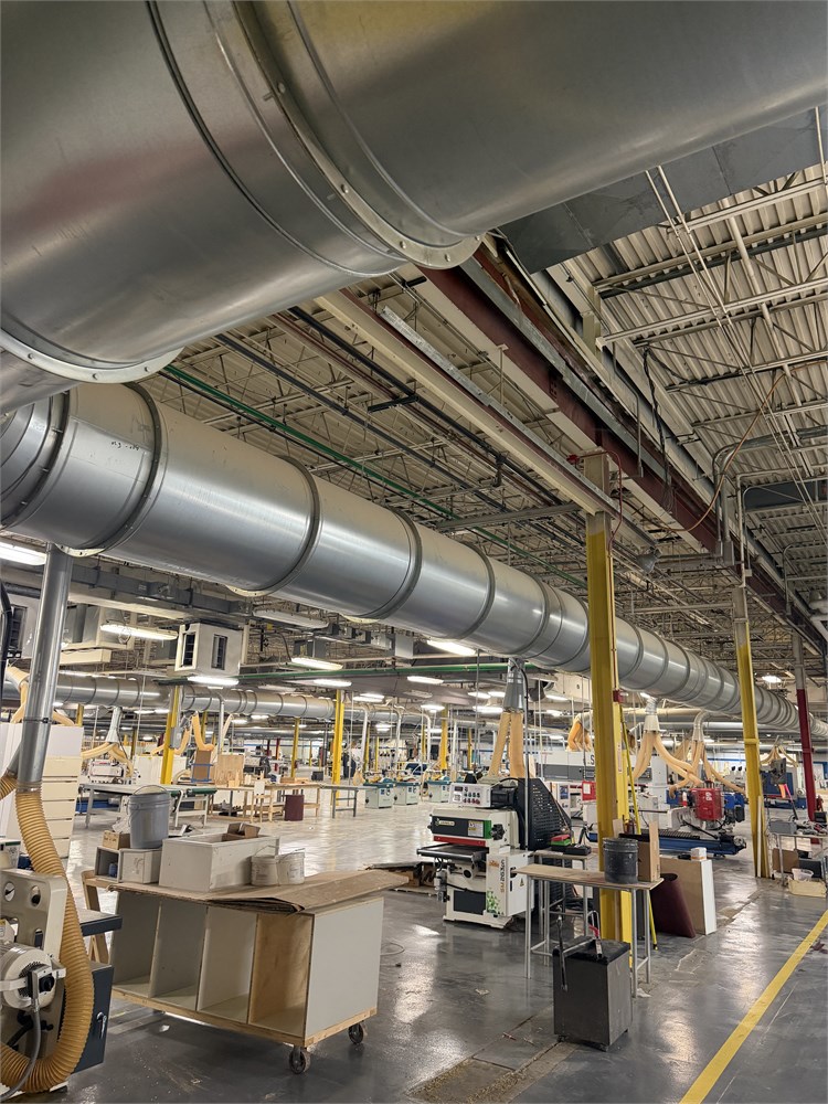 Ducting w/Blast Gate