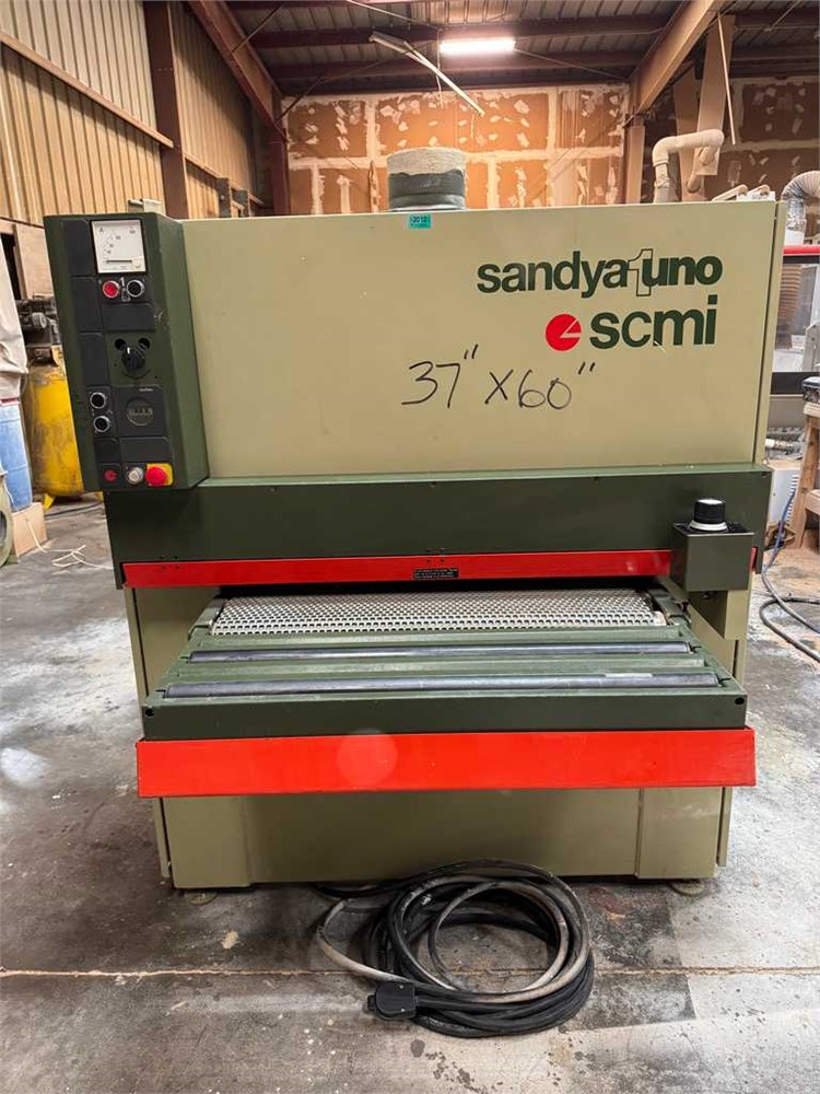 SCMI "Sandya 1 UNO-CS-95" Wide Belt Sander, 37"