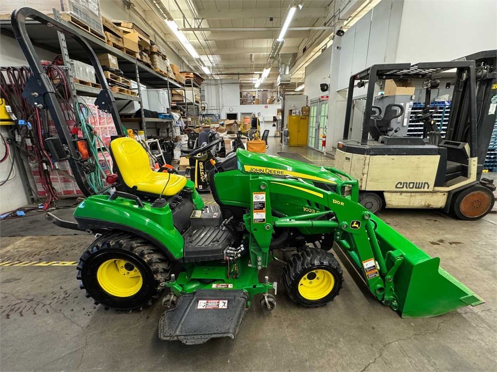 John Deere "1023E" Tractor