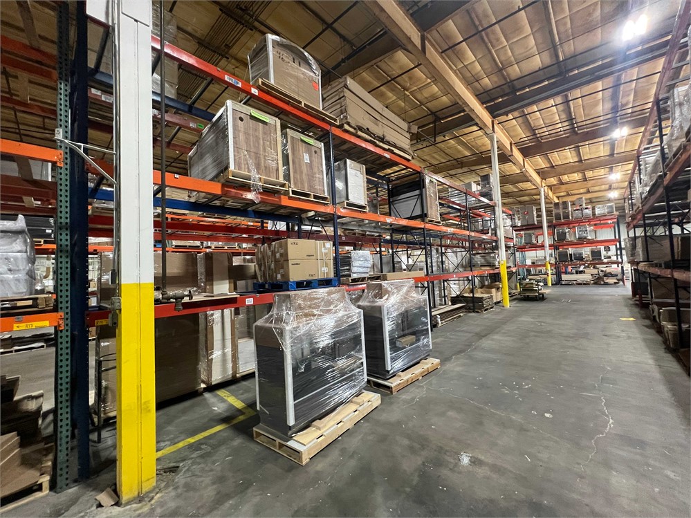 Pallet racking 5 sections