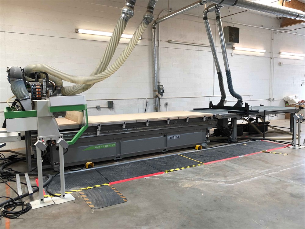 Biesse "Skill 1536 G FT" CNC Router with Auto Load and Unload