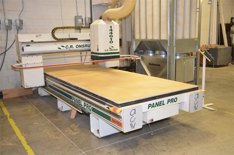 CR Onsrud "144G10" 5x12 Flat table CNC Router
