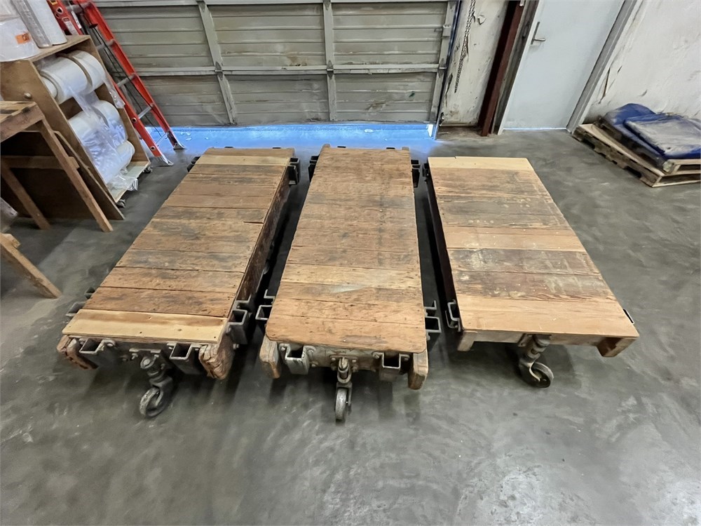 Three Lumber Carts