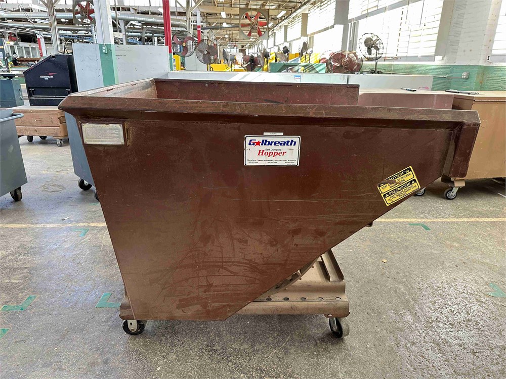 Galbreath Steel Self Dumping Hopper