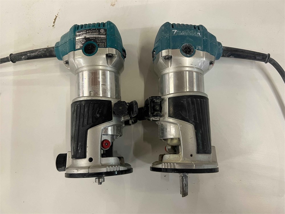 Makita "RT0701C" Trim Routers Qty. (2)