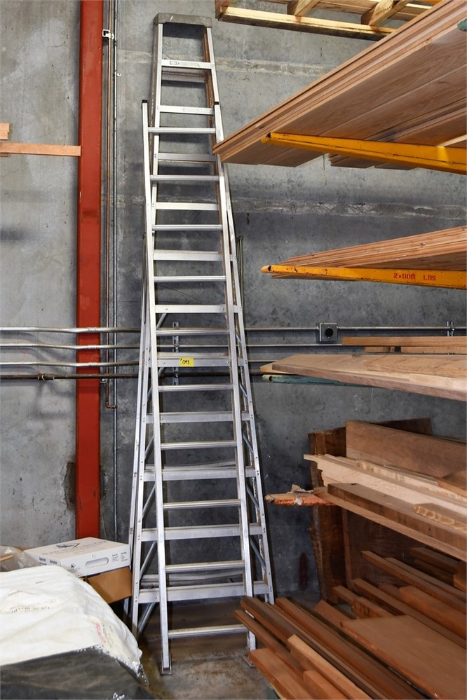 (2) Aluminum Ladders - 10' & 12'