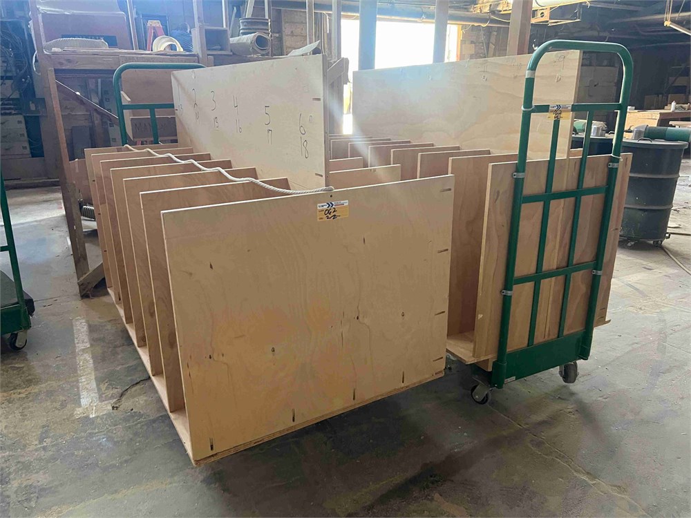 Metal Material Cart Qty. (2)