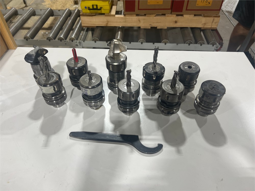 HSK Tool Holders & Tooling as pictured