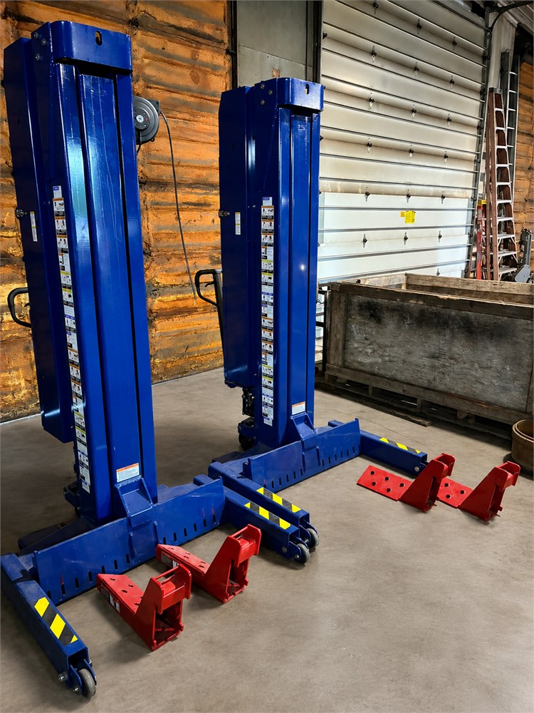 Challenger Lifts "CLHM-190" Heavy-Duty Mobile Column Lifts (2024)