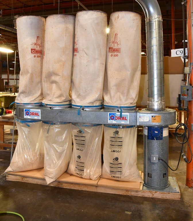 Coral "CA/4C" Dust Collector - 4-Bag