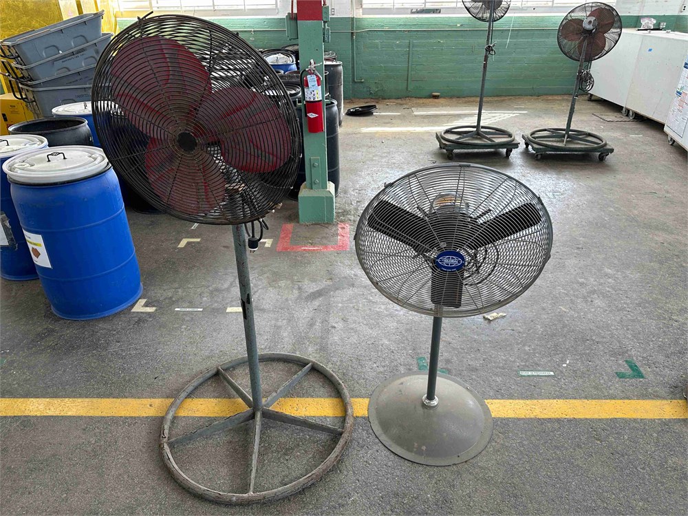 Pedestal Fans Qty. (2)