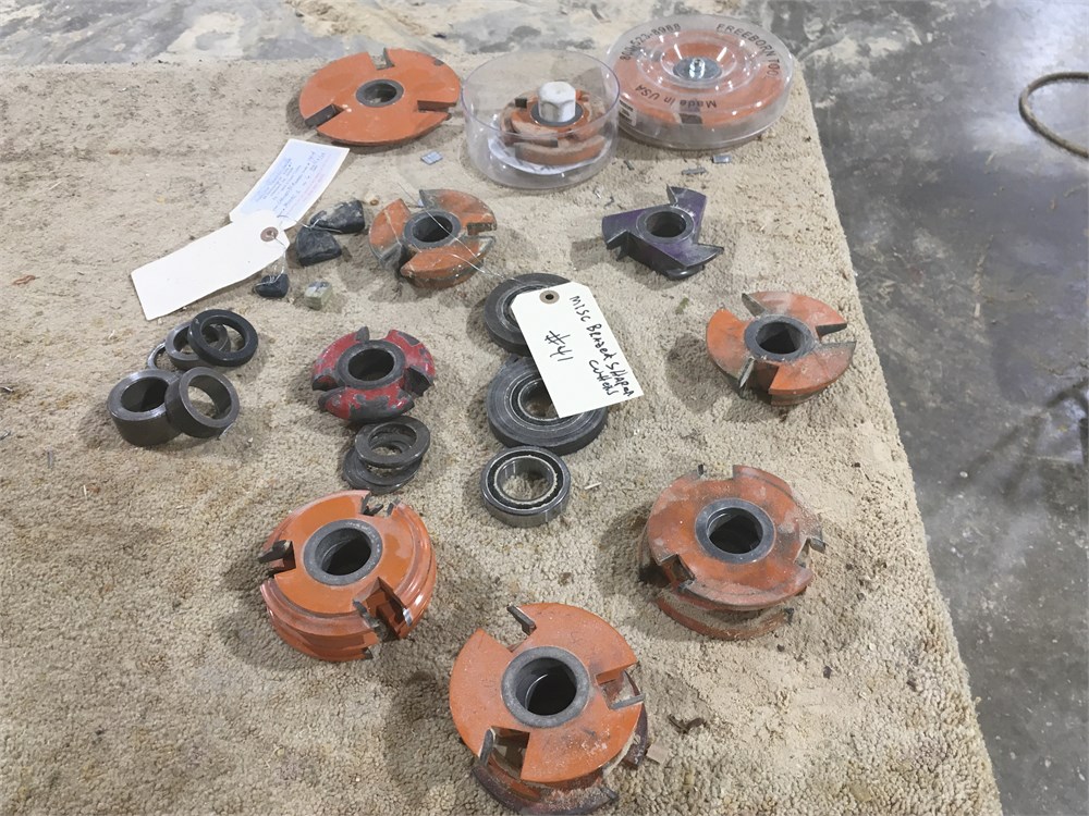 Misc. Lot of Shaper Cutters and Tooling