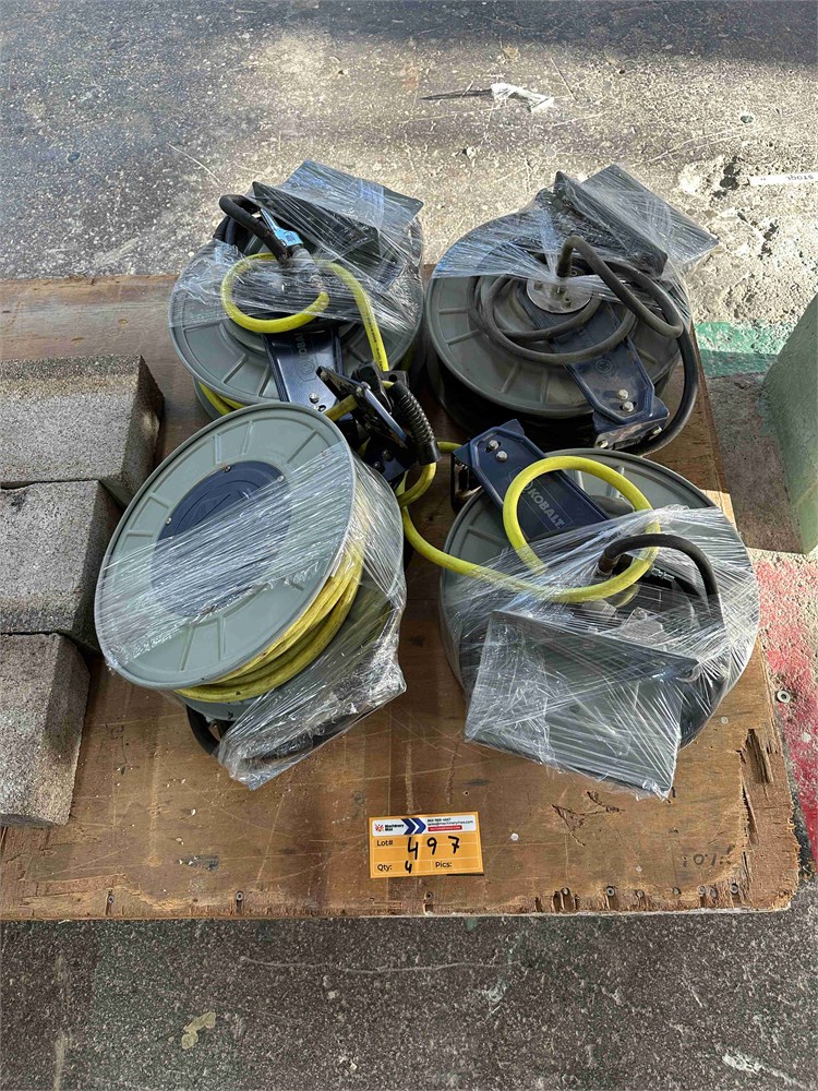 Pneumatic Hose Reels Qty. (4)
