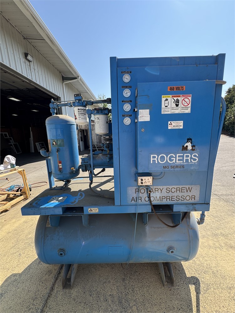 Rogers "MG30" Rotary Screw Air Compressor